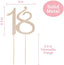 Rose Gold Metal 18th Birthday Party Sparkly Rhinestone Decoration