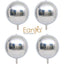 Holographic Laser Orb Foil 4D 16" Inflatable Sphere Balloons