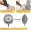 6 PCS Disco Holographic Balloons Silver Disco Mylar Foil Balloons 22"
