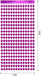 2 Pack 3.3 x 6.6ft Hot Pink Heart Shape Foil Fringe Backdrop