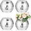 Silver Color Disco Ball Flower Vase/Disco Ice Bucket