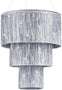1 Piece 3 Tier Fringe Tinsel Chandelier Decoration, 18