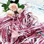 Come on, Let's Go Party Banner with Metallic Pink Fringe Curtains