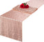 Rose Gold Glitter Sequin Table Runner 12x72 inch