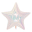 Latest 32" Pearl Iridescent Star Solid Color Five-pointed Star Foil Balloon-2Pcs