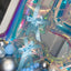 9Pcs Iridescent Clear 4D Cube Balloons 10 Inch