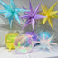 22Inch Iridescent Purple 4D Sphere Balloons (4pcs)