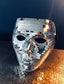Masquerade Festival Disco Ball Whole Face Mask-Silver