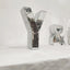 Silver Mirror Disco Ball Letters & Numbers for Party