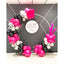 Hot Pink 110Pcs Balloon Garland Arch Kit 5/10/12/18 Inch Latex Hot Magenta Balloons