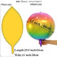 4D Gradient Purple Foil Round Balloons 8 Pack Helium Inflatable