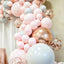 6 Count 18inch Rose Gold Round Sphere Shaped, Rose Gold, Helium Inflable