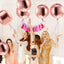 6 Count 18inch Rose Gold Round Sphere Shaped, Rose Gold, Helium Inflable