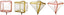 4D Foil Balloons Cube Diamond Shaped Helium Balloons for Wedding Bridal Baby Shower Birthday Grad Party Decor Pack of 4