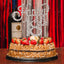 Happy 18th Birthday Cake Topper with Sparkly Silver Rhinestone