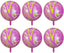 Marble Agate Balloon 6 Pieces 20" 4D Aluminum Foil Balloon