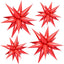 Golden Star Balloon Metal Star Aluminum Foil Cone Balloon(50 pieces)