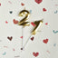 21st Birthday Candles, Gold Number 21 Cake Topper