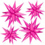 Golden Star Balloon Metal Star Aluminum Foil Cone Balloon(50 pieces)