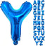 40-inch (about 101.6 Cm) Large Blue Letter Balloon A-Z