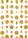 Holographic Paper Garland Shiny Iridescent Circle Dots Party Streamer Banner Backdrop Hanging Decorations, 20 Feet in Total