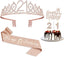 Birthday Decorations for Girls, Birthday Sash,Crown/Tiara,Candles,Cake Toppers.13th Birthday Gifts for Girls,Rose Gold 13 Birthday Decorations for Girls,13 Year Old Official Teenager Happy Birthday Decorations
