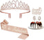 Birthday Decorations for Girls, Birthday Sash,Crown/Tiara,Candles,Cake Toppers.13th Birthday Gifts for Girls,Rose Gold 13 Birthday Decorations for Girls,13 Year Old Official Teenager Happy Birthday Decorations