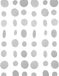 Holographic Paper Garland Shiny Iridescent Circle Dots Party Streamer Banner Backdrop Hanging Decorations, 20 Feet in Total