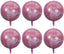 Marble Agate Balloon 6 Pieces 20" 4D Aluminum Foil Balloon