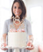 18 and Fabulous Crystal Cake Topper - Premium Rose Gold Metal