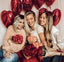 18 Inch Red Heart Foil Helium Balloons(10 PCS)